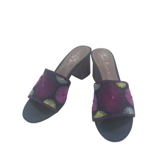 Jack Rogers Shoes - Jack Rogers Women's Floral Open Toed Shoes Size 9